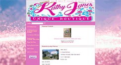 Desktop Screenshot of kathyjanes.com